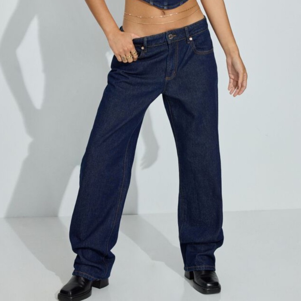 Garage Slouchy Jeans Dark Wash